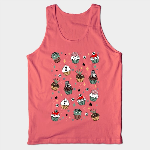 Zombie cupcakes Tank Top by Manxcraft